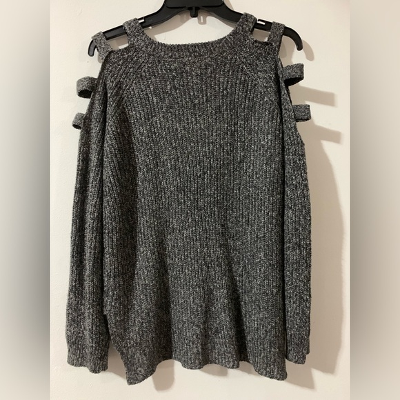 Grey thick sweater sizeM - Picture 2 of 3